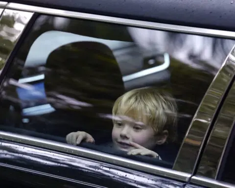 Members of the Kennedy family gather for funeral of Ethel Kennedy