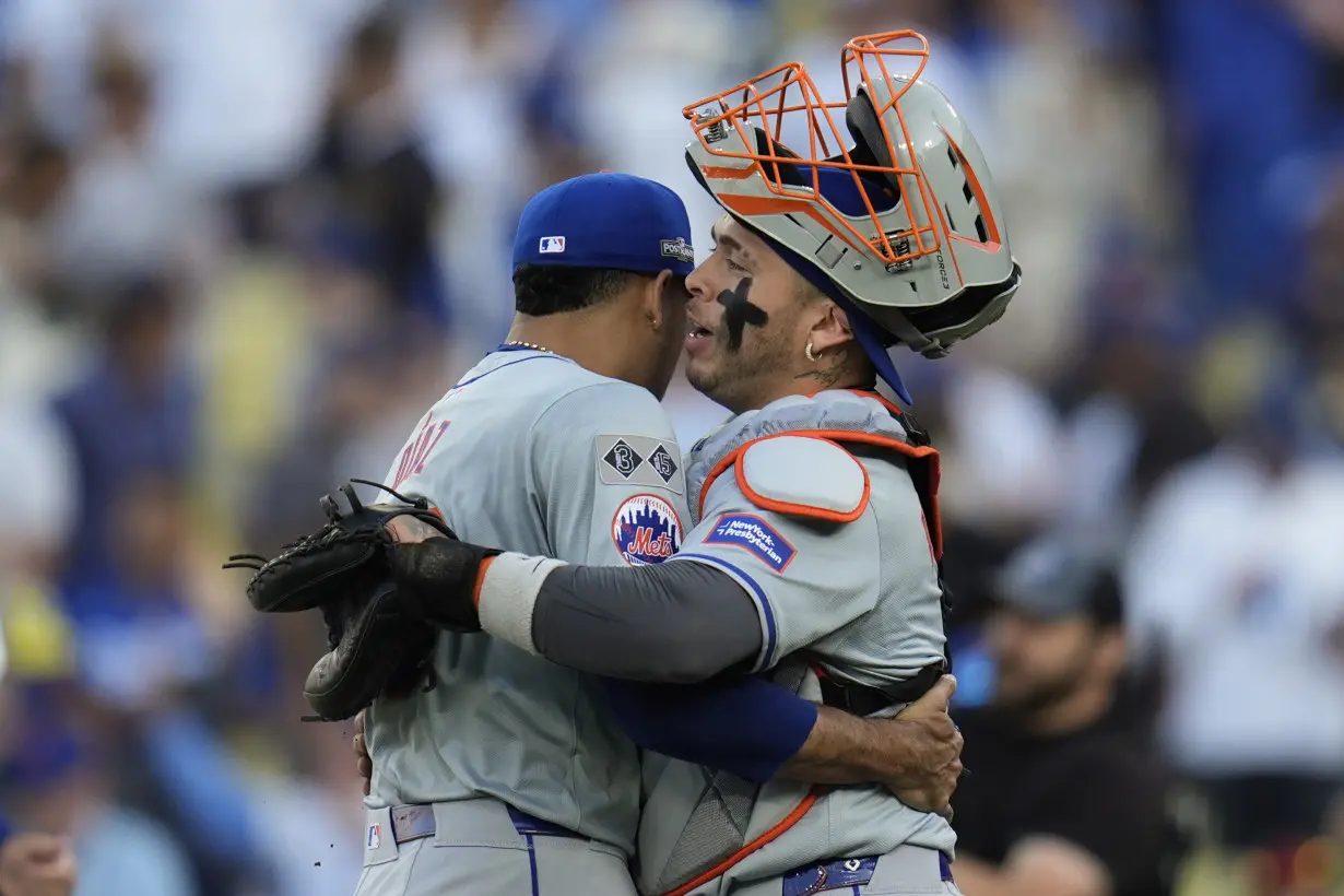 NLCS Mets Dodgers Baseball