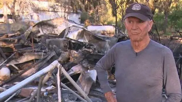 'I lost everything': California veteran loses home in fire weeks after home insurance dropped him