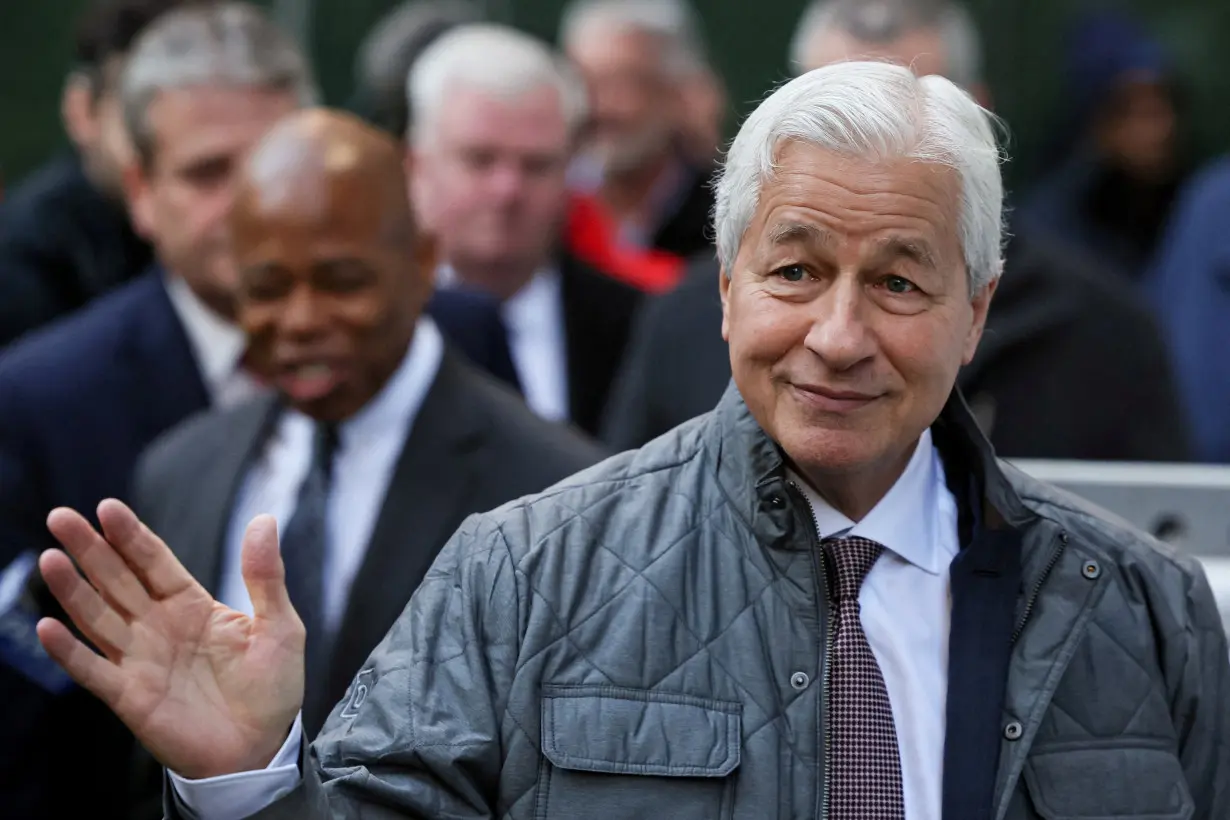 FILE PHOTO: Jamie Dimon, chairman and CEO of JPMorgan Chase