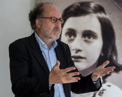 A full-scale replica of Anne Frank's hidden annex is heading to New York for an exhibition