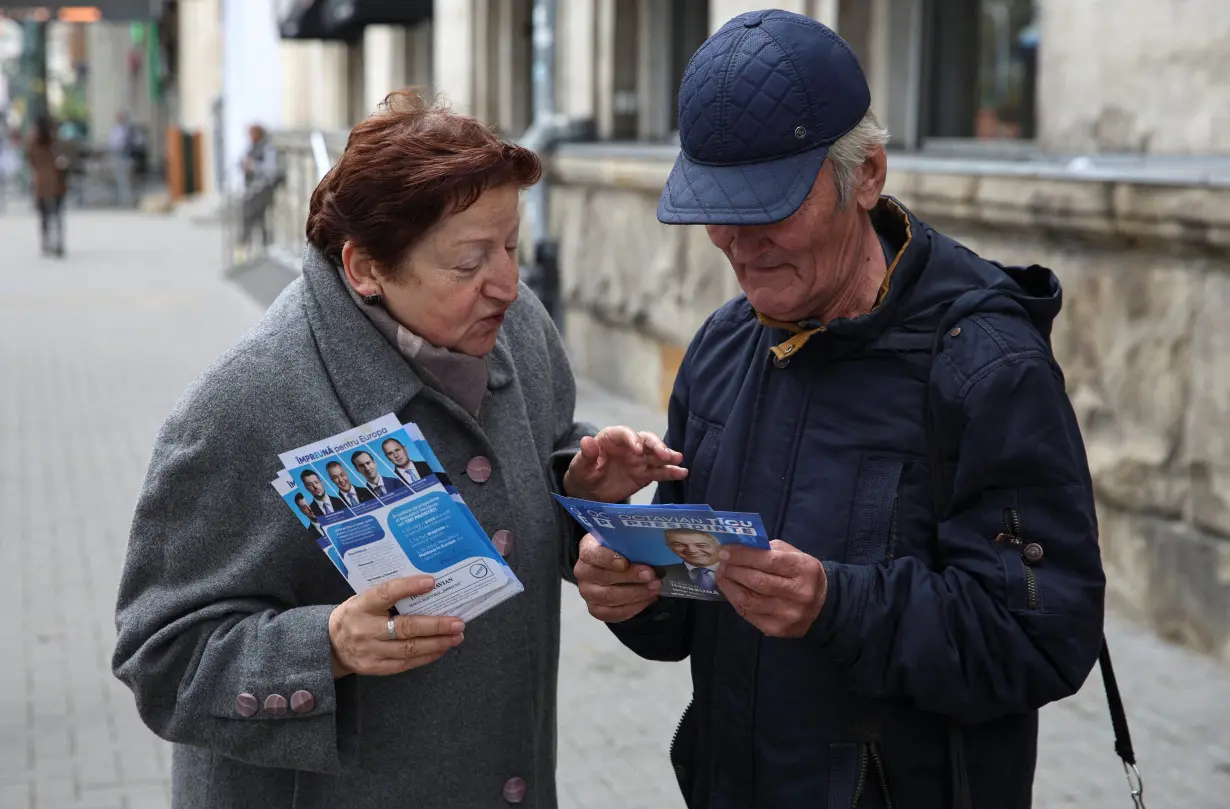 Moldova's presidential candidates campaign ahead of election