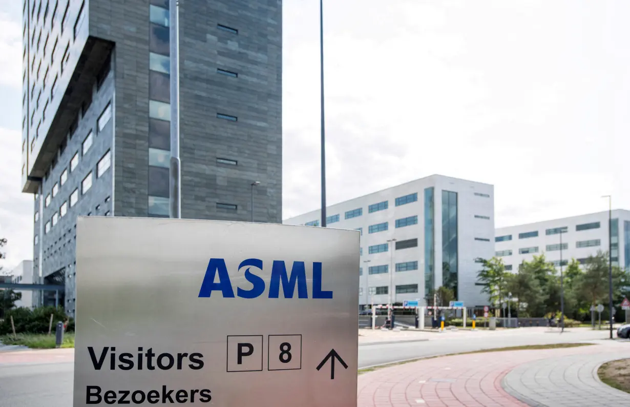 FILE PHOTO: ASML headquarters is seen in Veldhoven