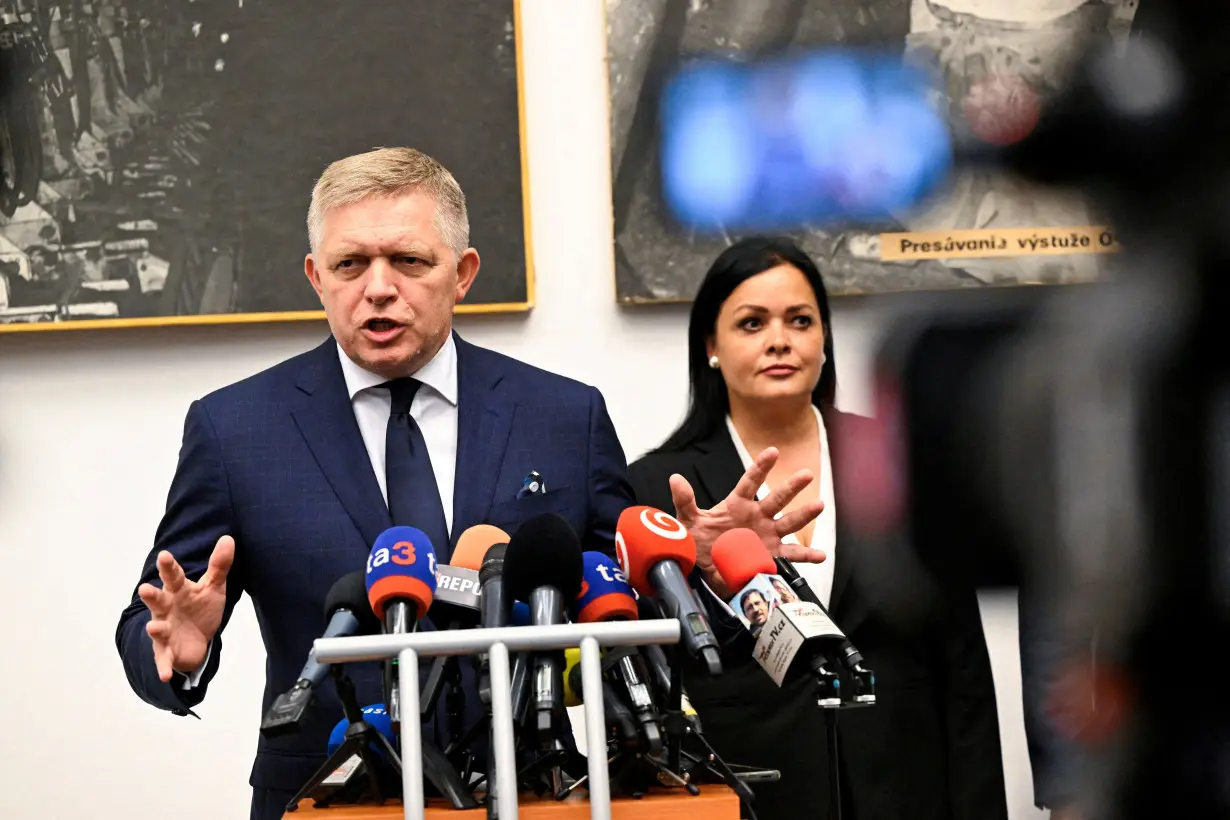 FILE PHOTO: Slovakia's Prime Minister Robert Fico visits Handlova