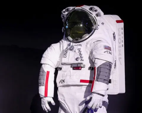 Prada and Axiom Space unveil spacesuit designs for NASA’s Artemis III moon mission