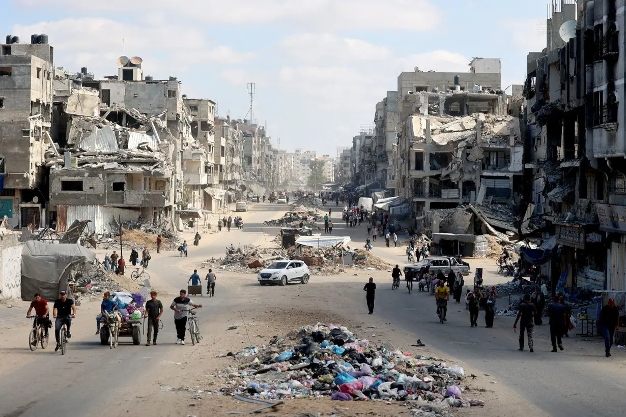 Stray dogs are eating the dead in the streets of northern Gaza, emergency services chief says