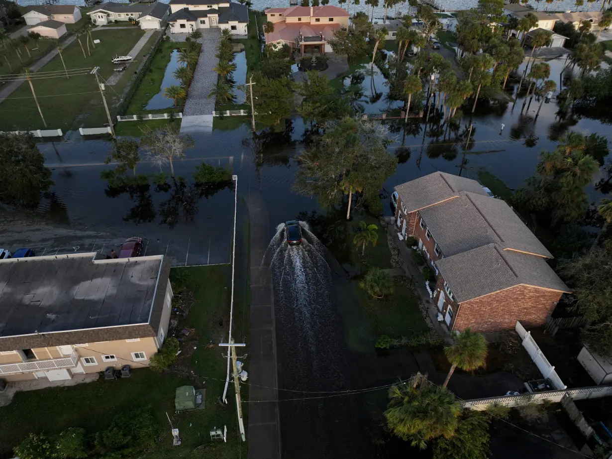 FILE PHOTO: Hurricane Milton devastates Florida