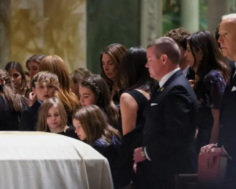 Biden, dignitaries honor human rights champion, 'spitfire' Ethel Kennedy
