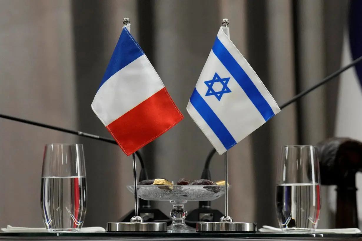 French President Emmanuel Macron visits Israel