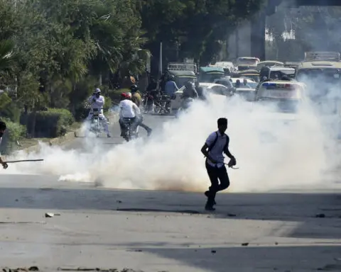 Pakistani police fire tear gas at protesting students as anger spreads over alleged on-campus rape