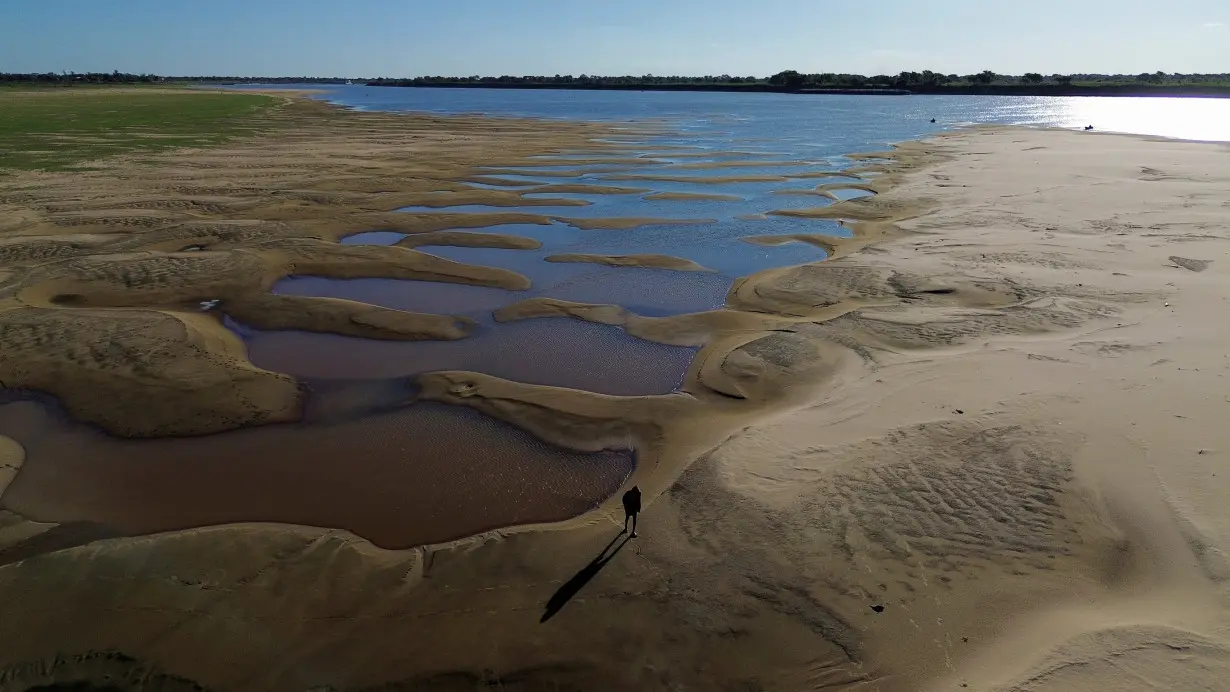 Paraguay's drying river stokes water tensions between fishermen and farmers