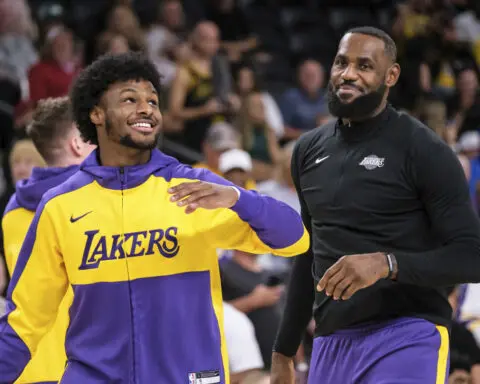 While LeBron and Bronny prepare for their historic family pairing, the Lakers shrug off the critics