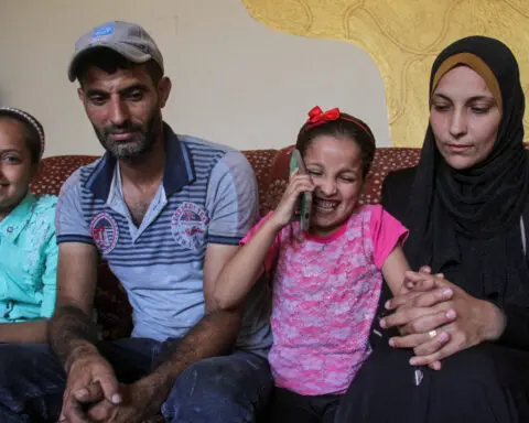 Separated by Israel's campaign, a Gaza family prays to reunite