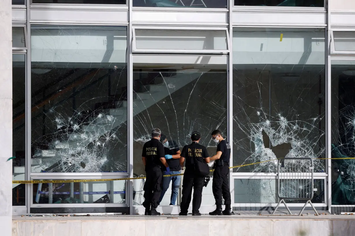 FILE PHOTO: Aftermath of Brazil's anti-democratic riots in Brasilia