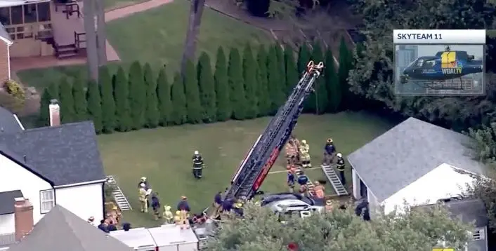 Person rescued after falling 30 feet into covered well, officials say