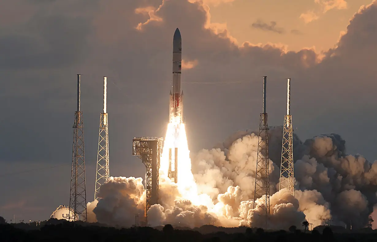 FILE PHOTO: Boeing-Lockheed joint venture United Launch Alliance's next-generation Vulcan rocket is launched for the second time on a certification test flight from Cape Canaveral