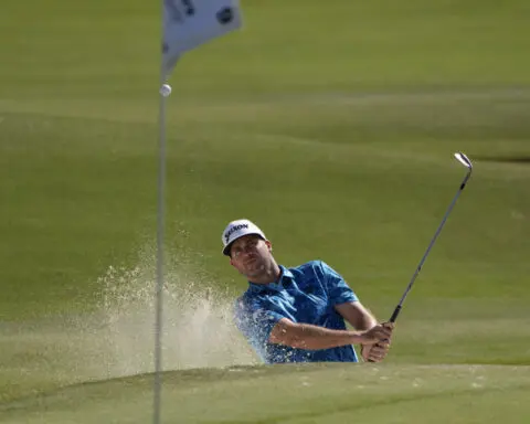 Taylor Pendrith shoots 61 in first start since the Presidents Cup and leads in Las Vegas