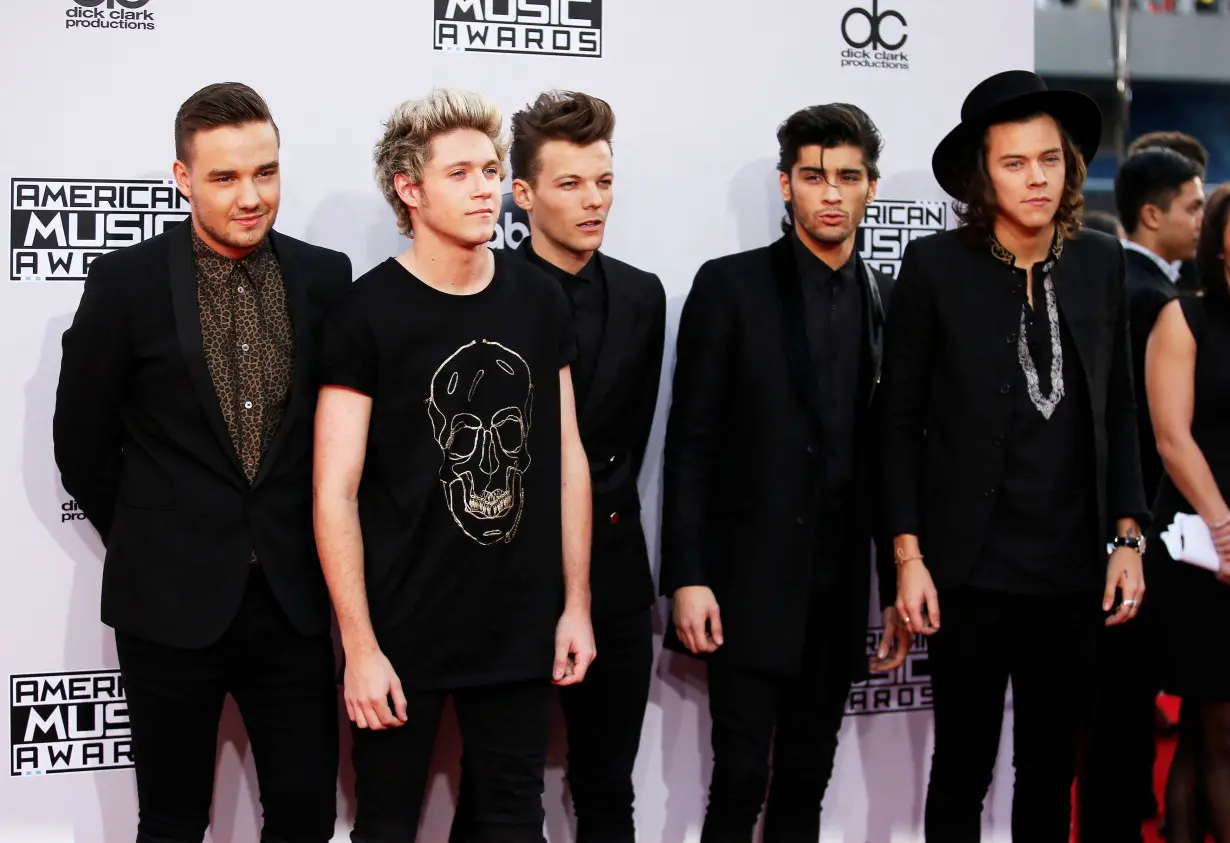 FILE PHOTO: One Direction arrives at the 42nd American Music Awards in Los Angeles