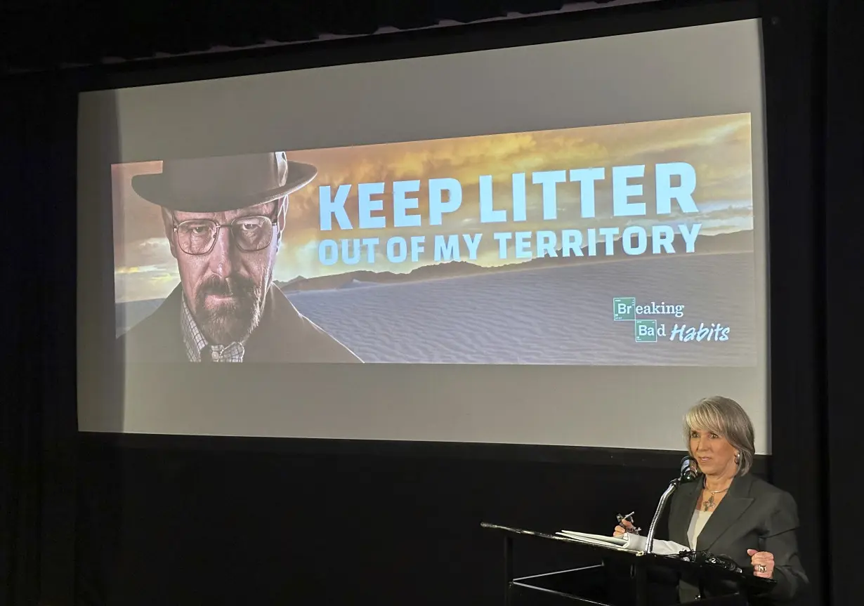 Breaking Bad Litter Campaign