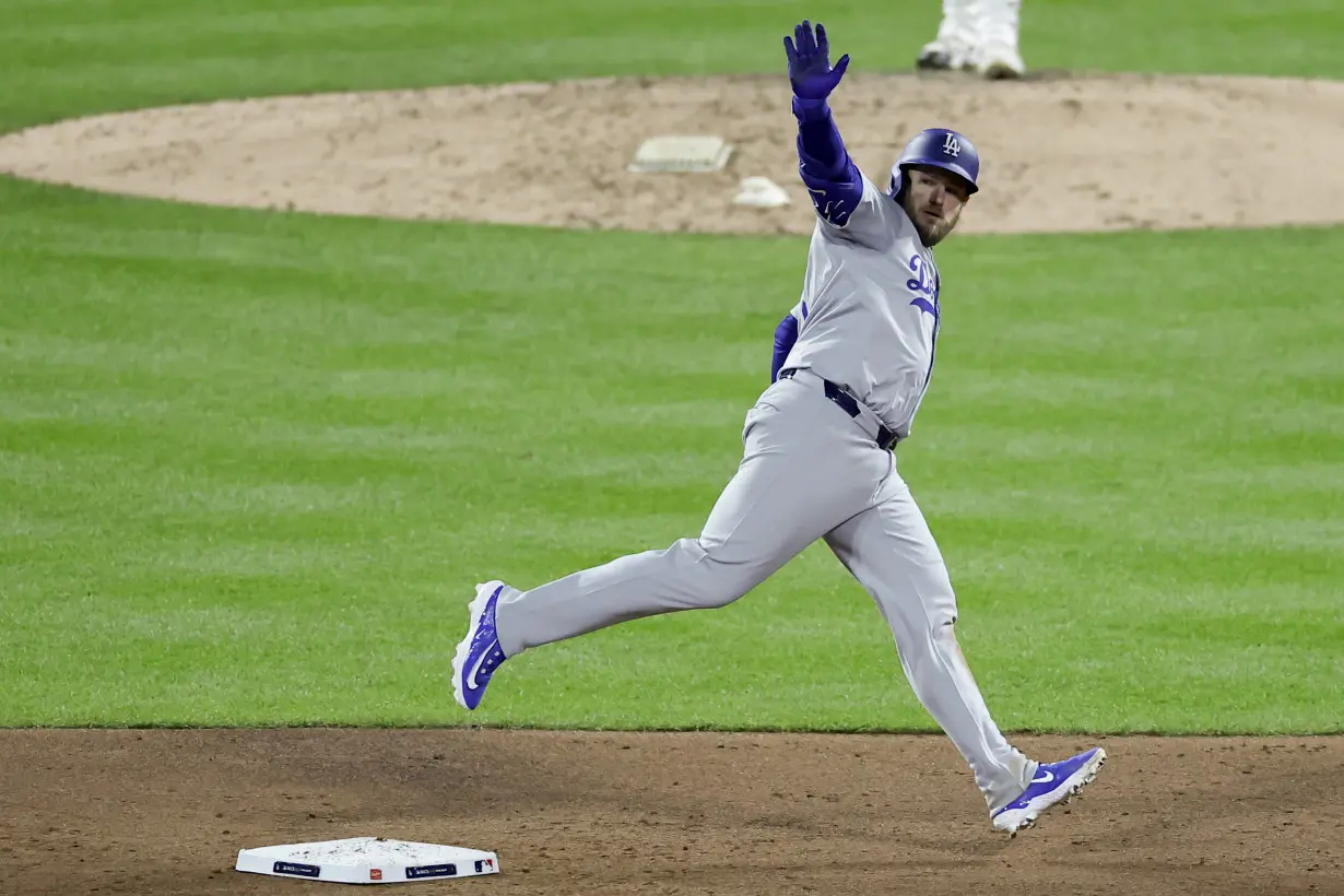 NLCS Dodgers Mets Baseball