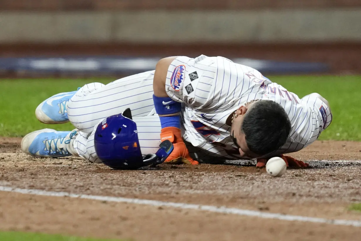 NLCS Dodgers Mets Baseball