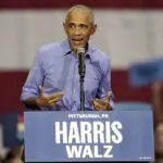 Harris will campaign with the Obamas later this month in Georgia and Michigan