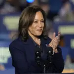 The Latest: Trump and Harris are campaigning for votes in pivotal Michigan