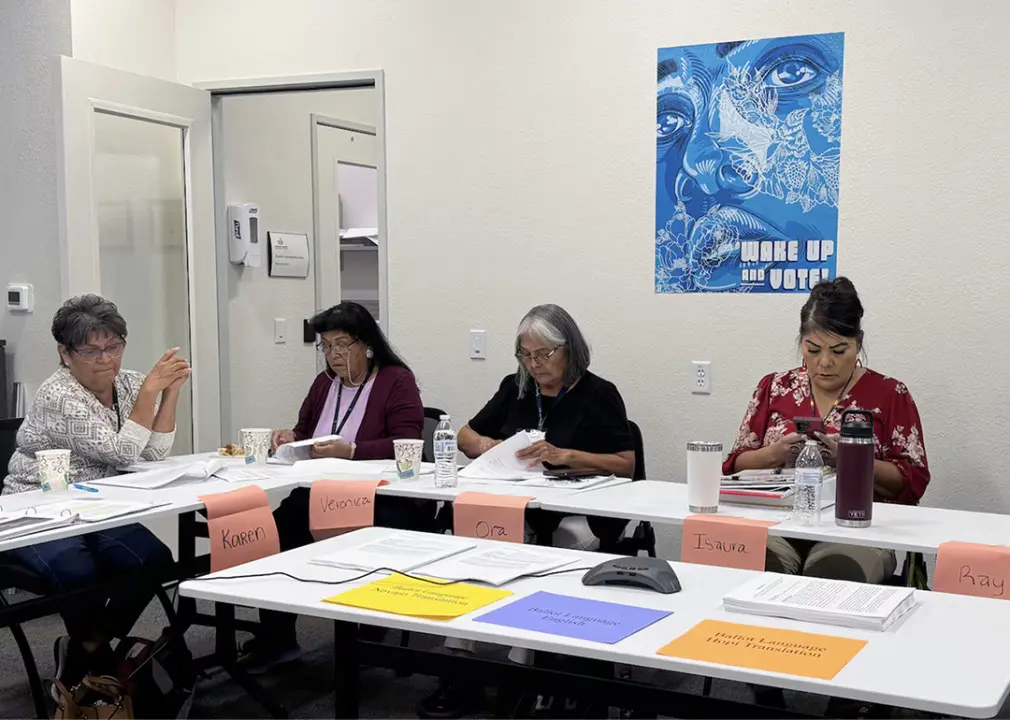 How Arizona tackles a language barrier to provide Navajo voters a ballot they can listen to