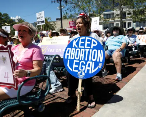 Florida officials barred from threatening TV stations over abortion rights ads