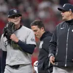 Injured Yankees reliever Ian Hamilton replaced on ALCS roster with Mark Leiter Jr.