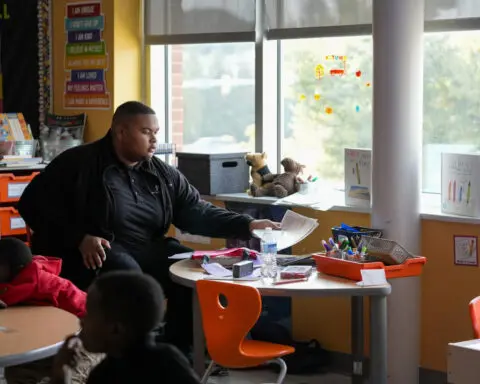 Black male teachers are a rarity in preschools. This pioneering program wants to change that