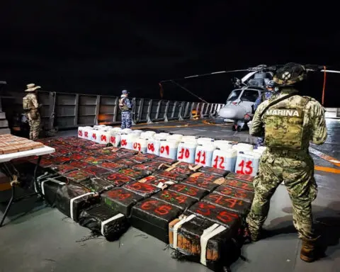 Mexico's navy arrests 23 people in record drugs bust