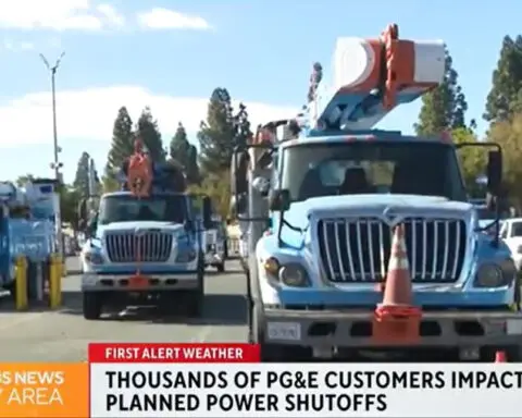 PG&E power shutoffs begin in Bay Area as high winds, fire danger increase