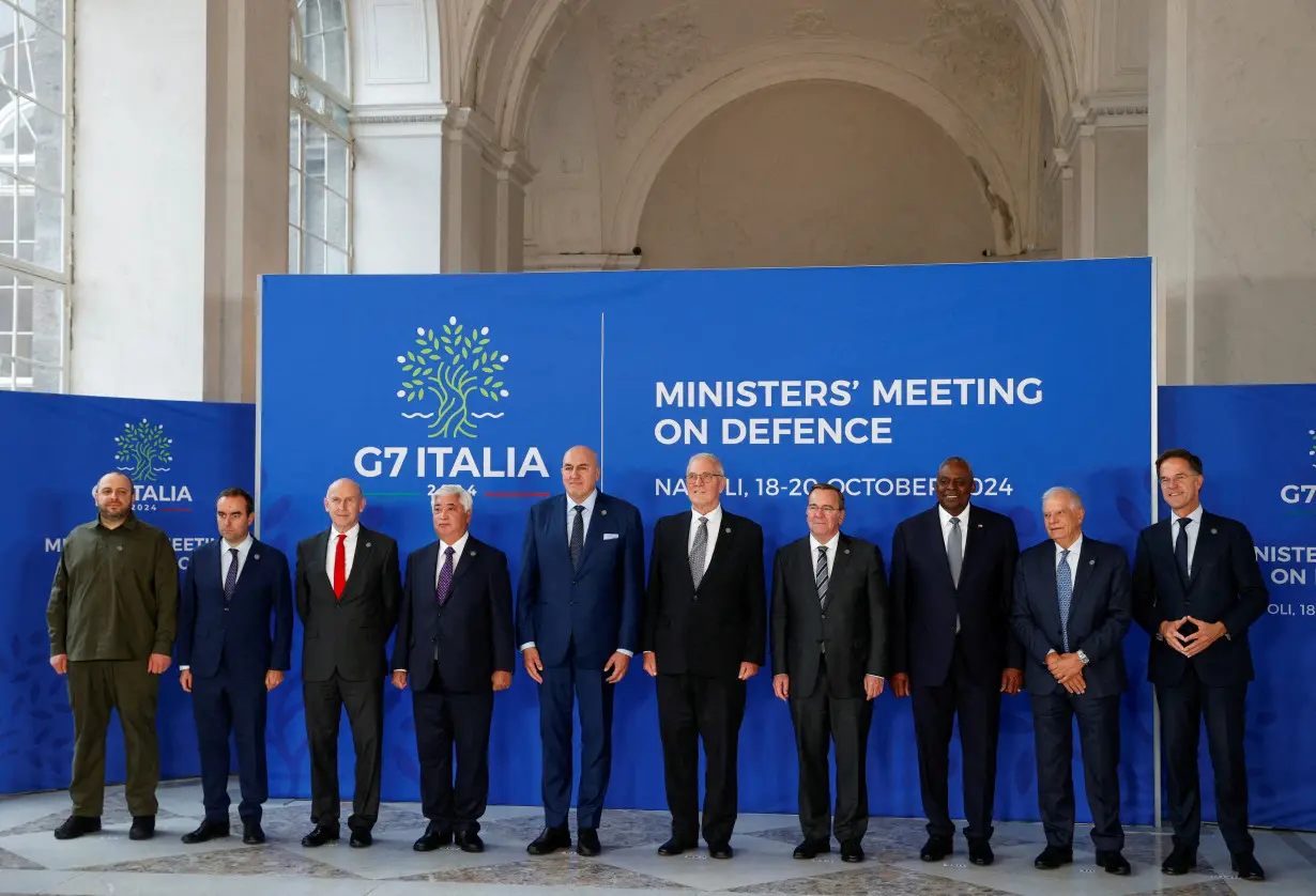 G7 Defence Ministers meeting in Naples