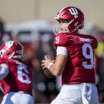 Indiana QB Kurtis Rourke sits out second half against Nebraska with a hand injury