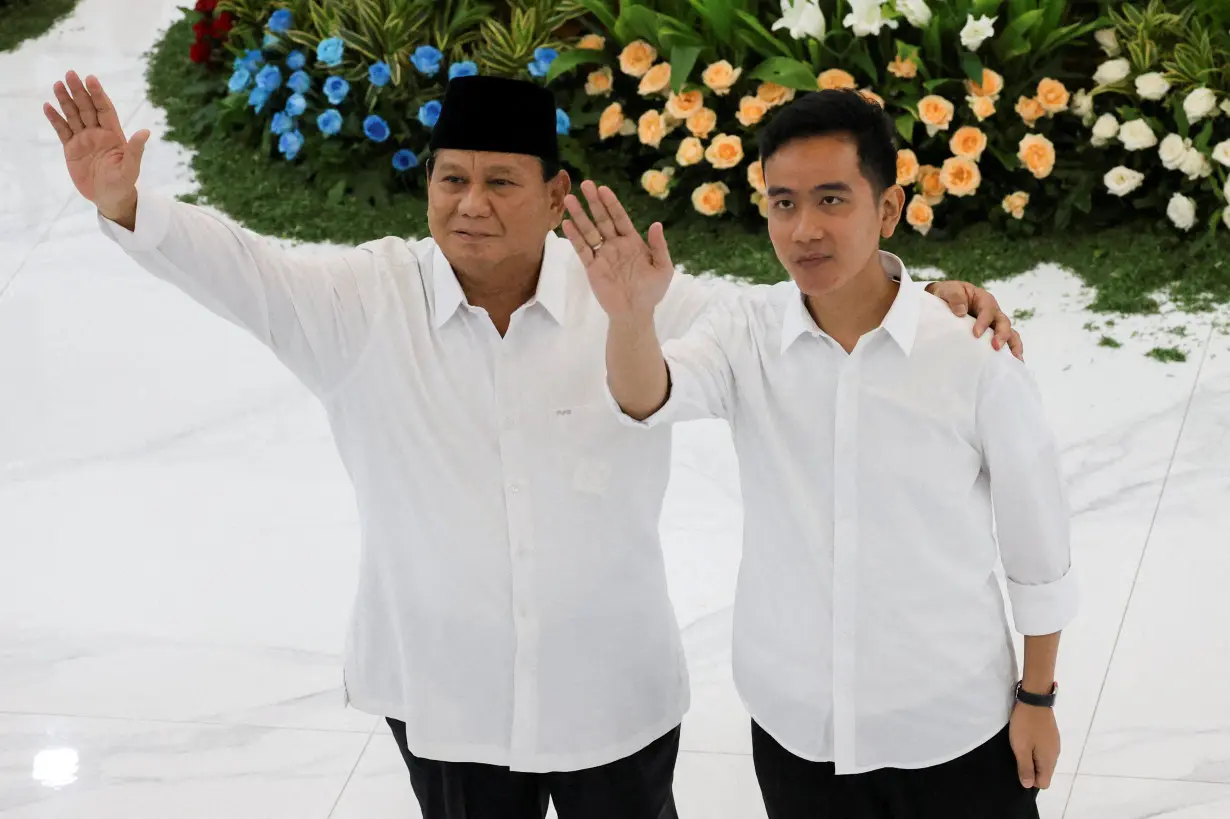 Indonesia's election commission officially announces Prabowo Subianto and Gibran Rakabuming Raka as the presidential election winners at General Election Commission (KPU) headquarters in Jakarta