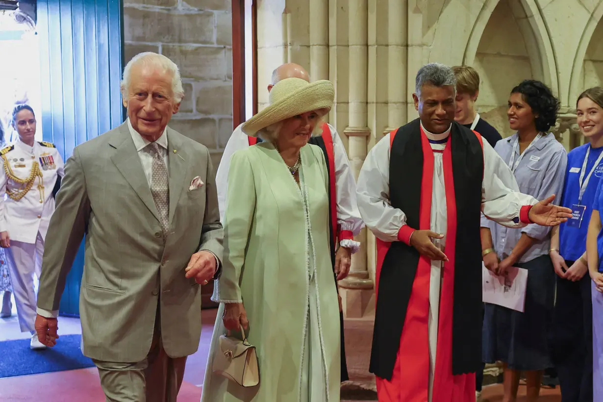 Britain's King Charles and Queen Camilla visit Australia