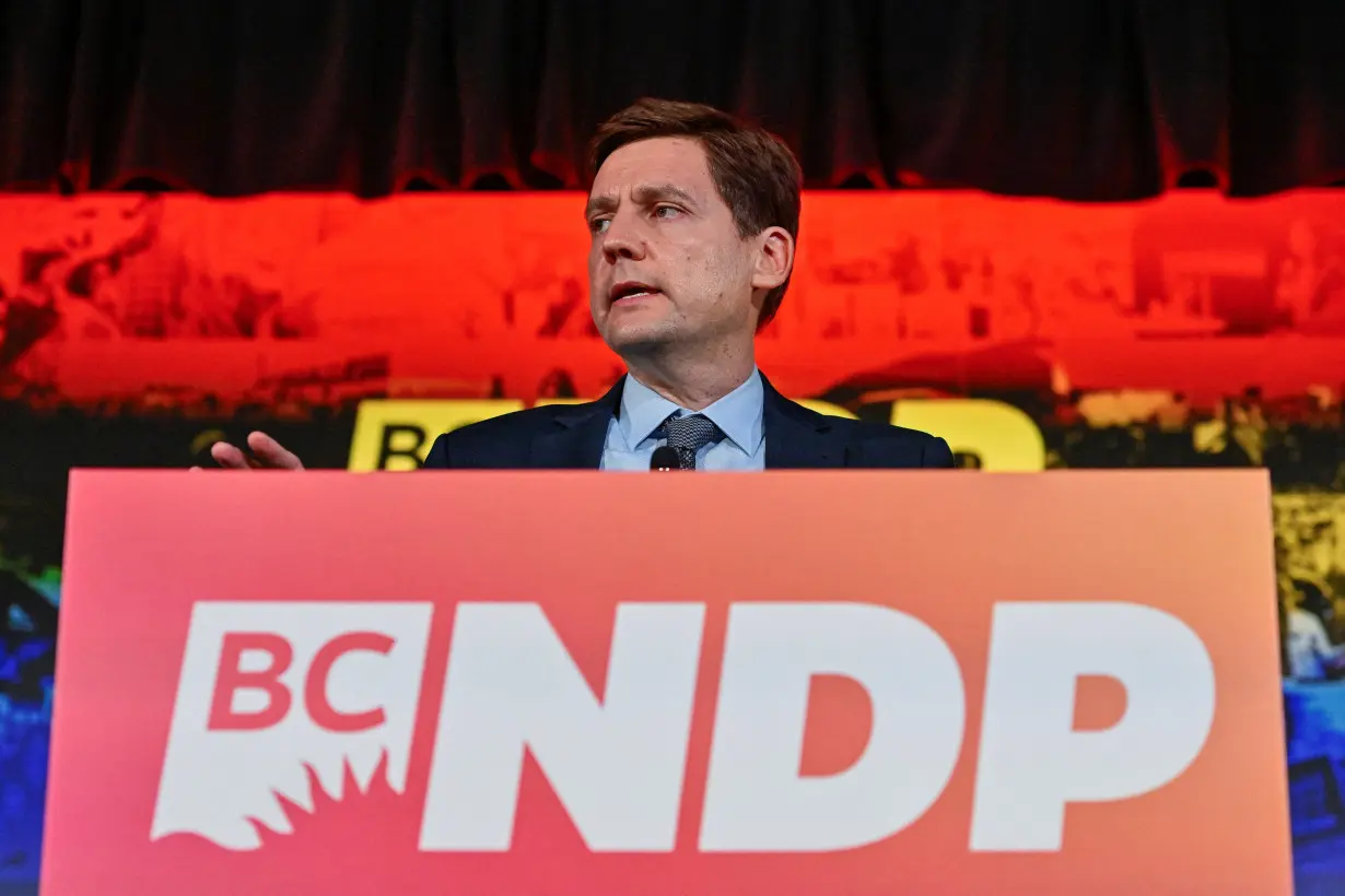 B.C. NDP provincial election night headquarters in Vancouver