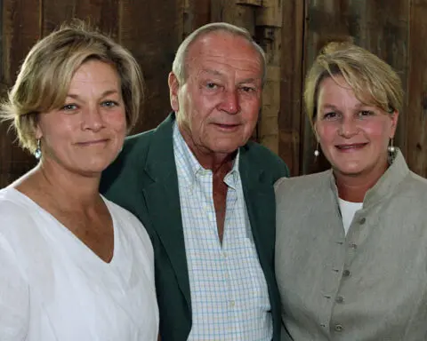 Arnold Palmer's daughter reacts to Donald Trump's references to her father