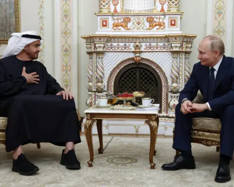 Putin says Russia, UAE have 'strategic partnership', to discuss Middle East, Ukraine