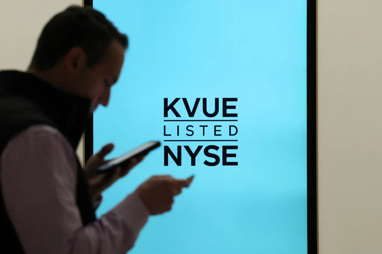 Kenvue Inc, Johnson & Johnson's consumer-health business, IPO at the NYSE in New York