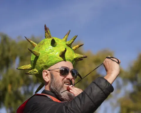 Champion cleared of cheating with a metal chestnut at the World Conker Championships