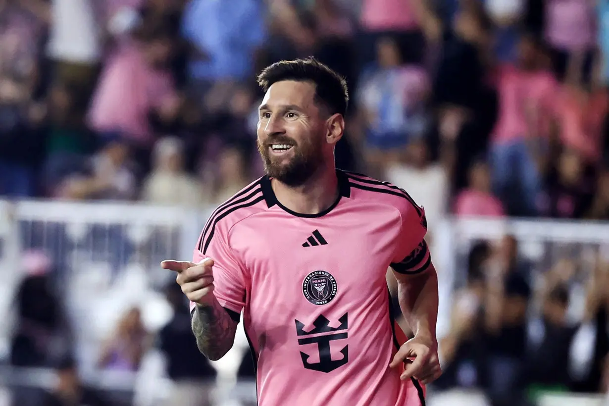 Lionel Messi becomes Inter Miami's all-time leading goal scorer after 11-minute hat-trick helps team to record point total