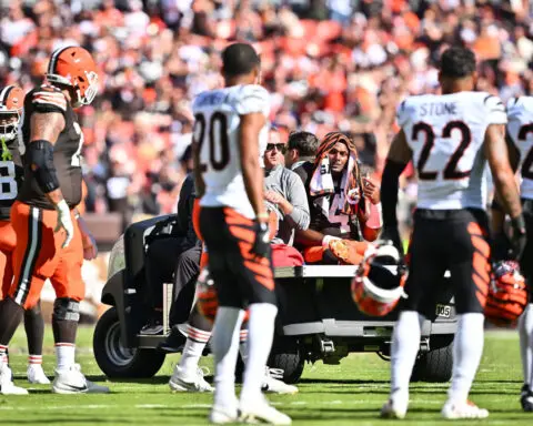 Cleveland Browns quarterback Deshaun Watson out for the rest of the season with ruptured Achilles