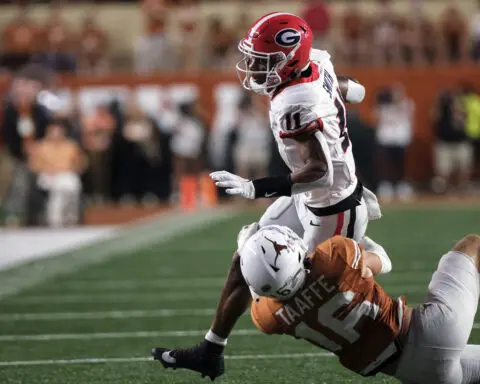 Texas fans must use better discretion after SEC fine for debris thrown on field, Sarkisian says