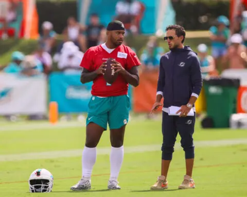 Miami Dolphins’ Tua Tagovailoa says he loves football ‘to the death of me’ ahead of return to practice