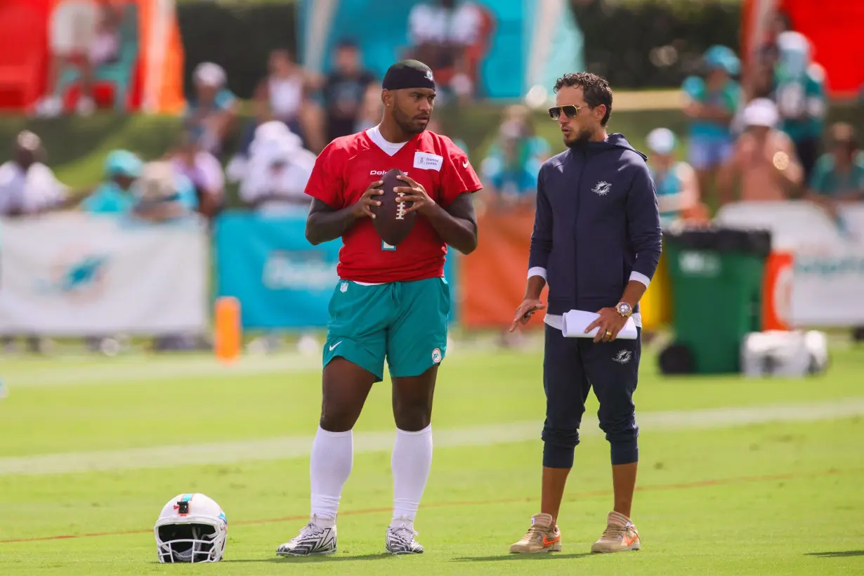 Miami Dolphins' Tua Tagovailoa says he loves football 'to the death of me' ahead of return to practice