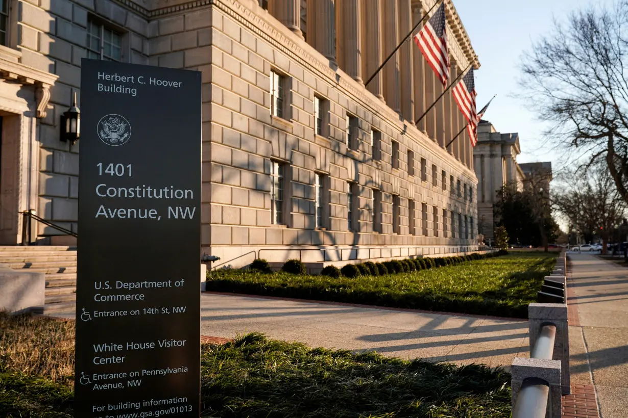 FILE PHOTO: The Department of Commerce building is seen in Washington, DC