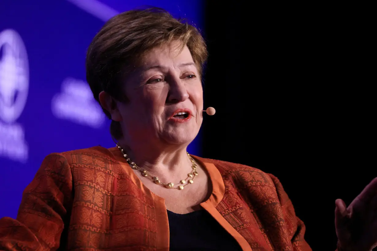 FILE PHOTO: Kristalina Georgieva of the International Monetary Fund is shown in California