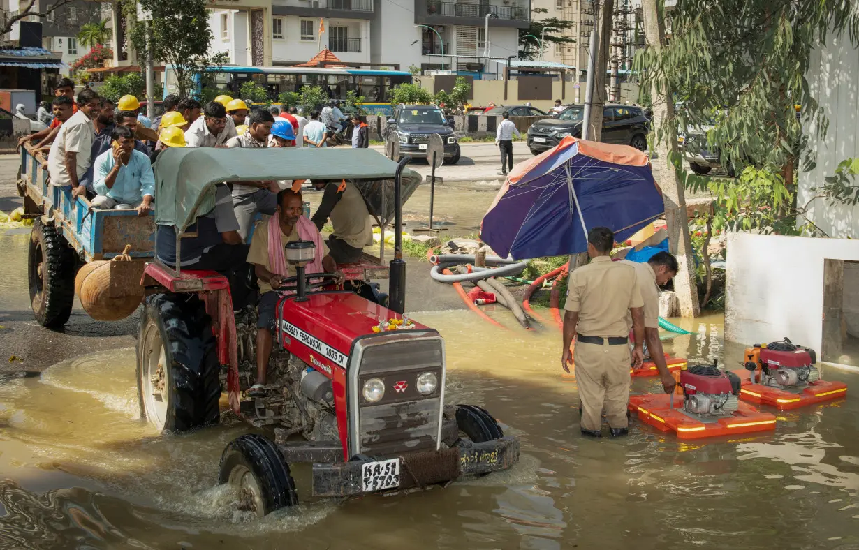 Heavy rains in Bengaluru